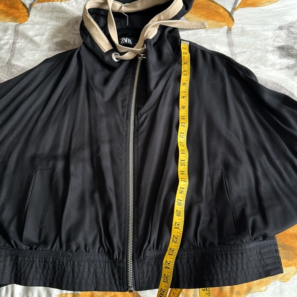 ZARA Women’s Bomber Jacket size L oversized - Picture 4 of 6